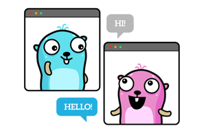 WebSocket communication between two Go programs